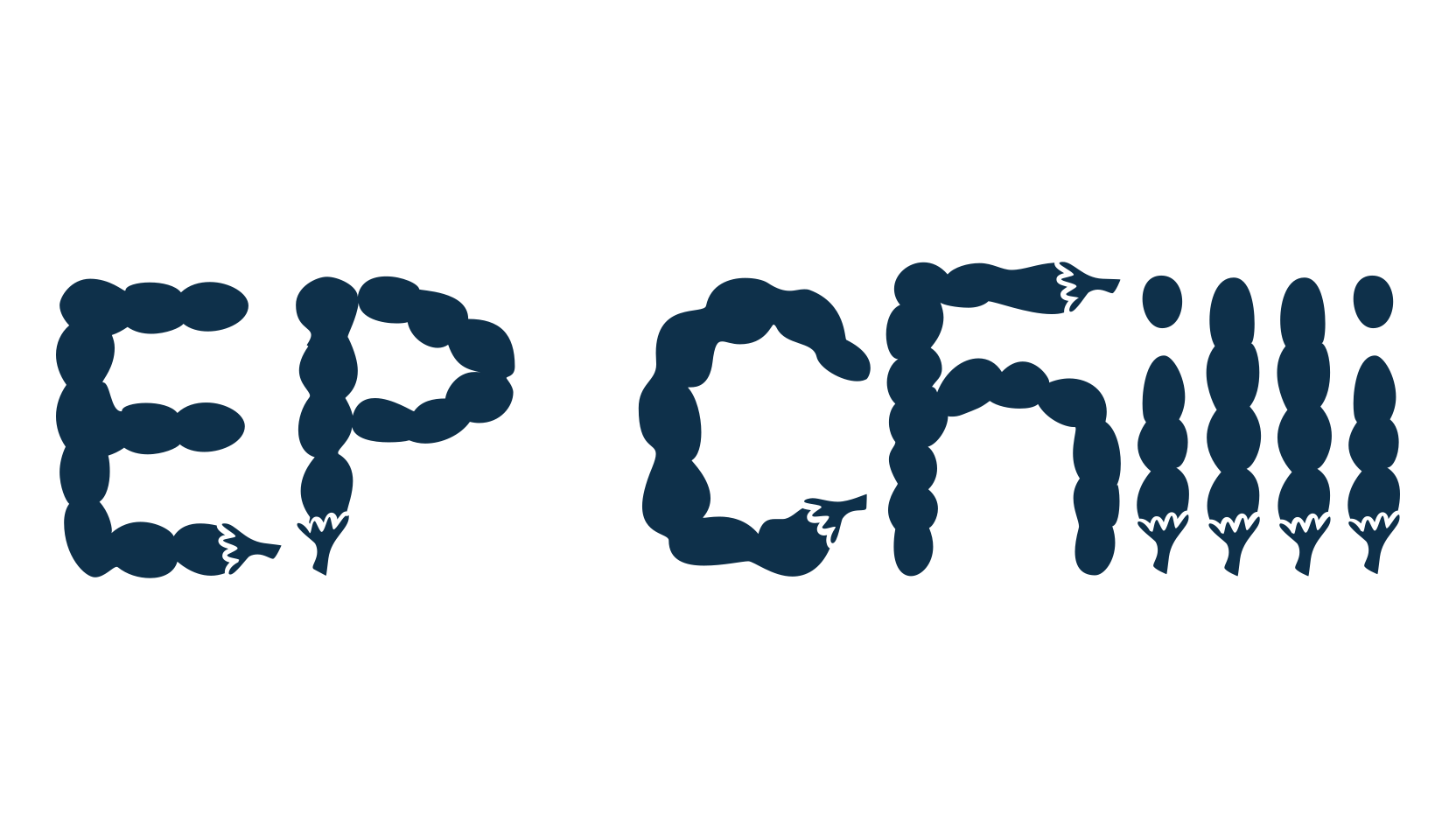 EP Chilli, fancy decorative font preview