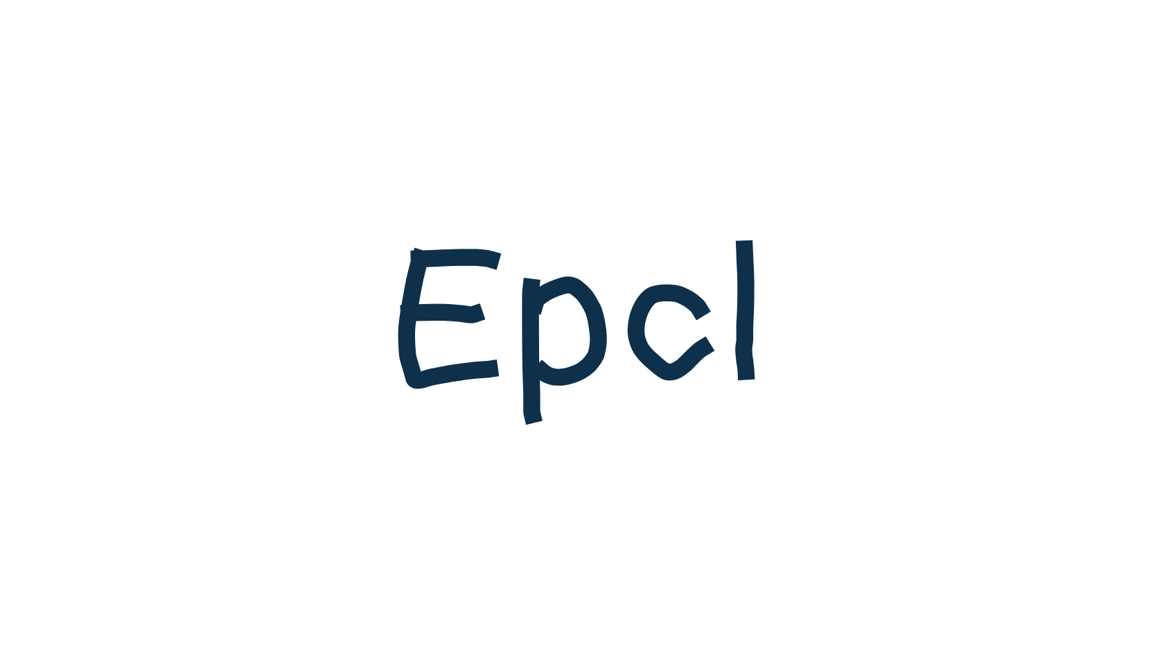Epcl, script handwritten fancy decorative calligraphy font preview