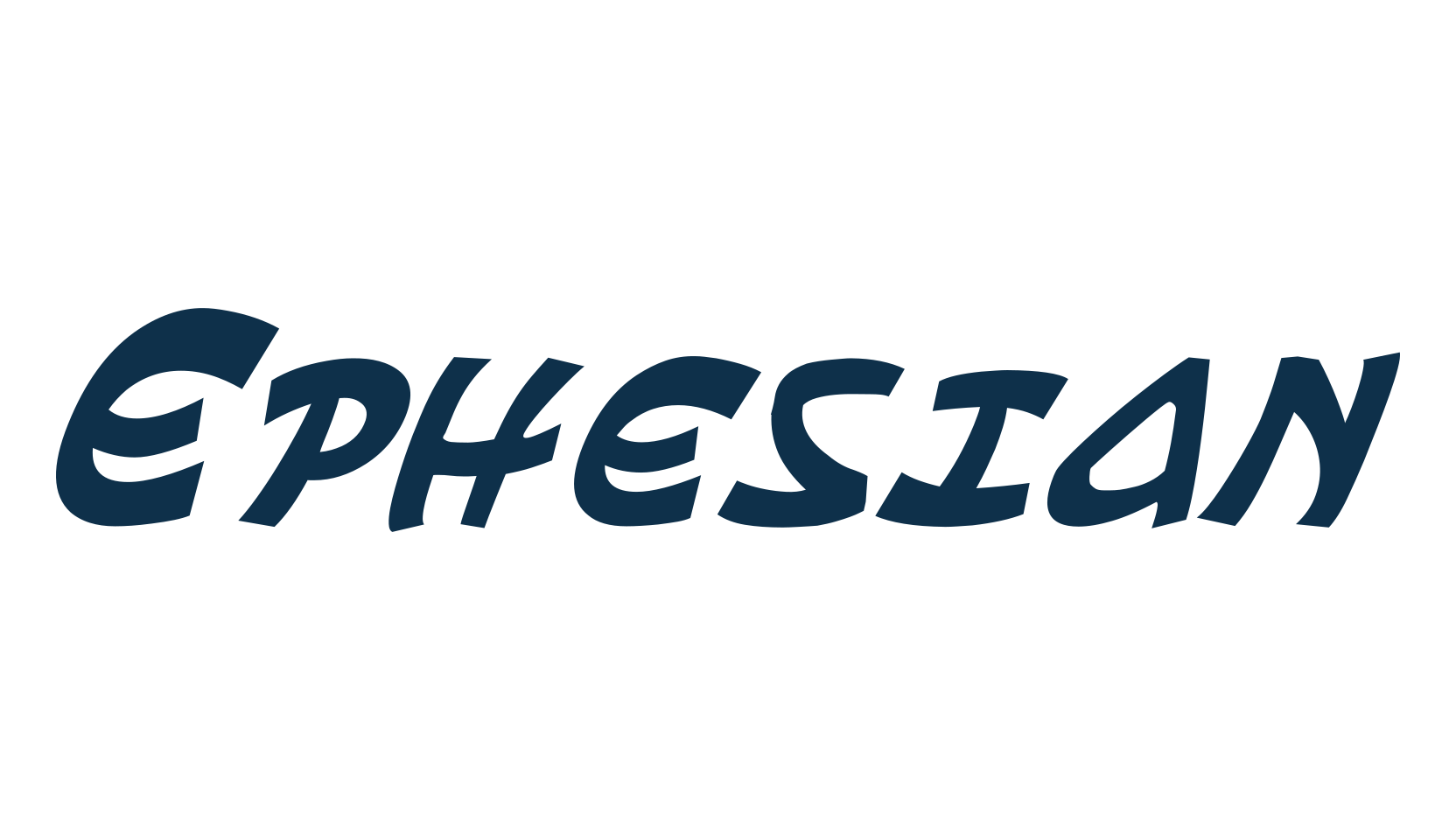 Ephesian, various font preview