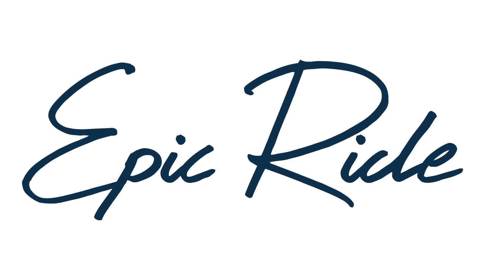 Epic Ride, script handwritten fancy decorative calligraphy font preview