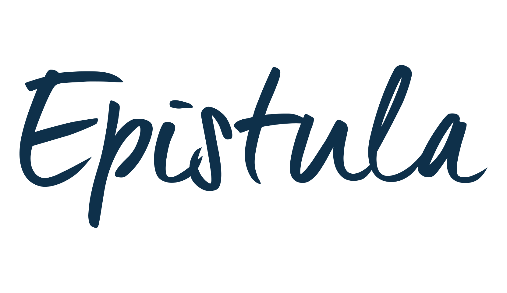 Epistula, handwriting font preview
