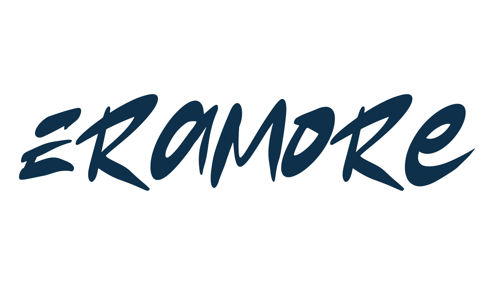 Eramore, brush font preview