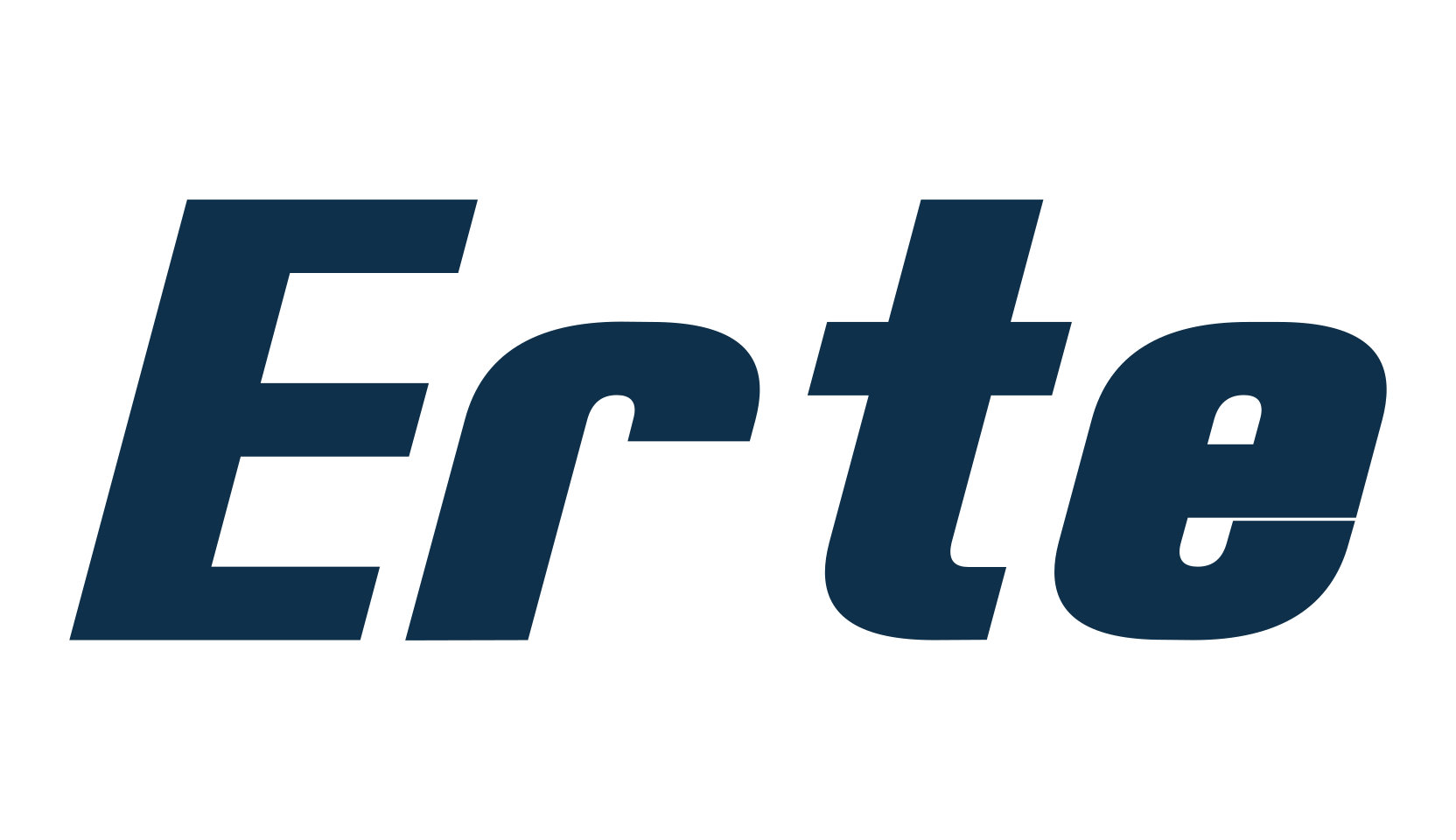 Erte, basic sans serif font preview