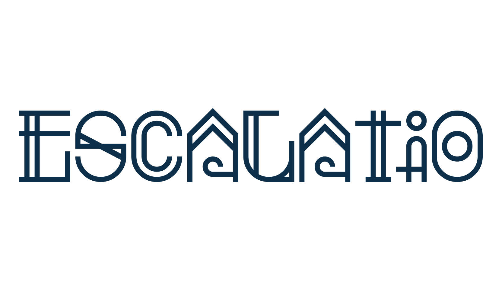 Escalatio, fancy decorative font preview