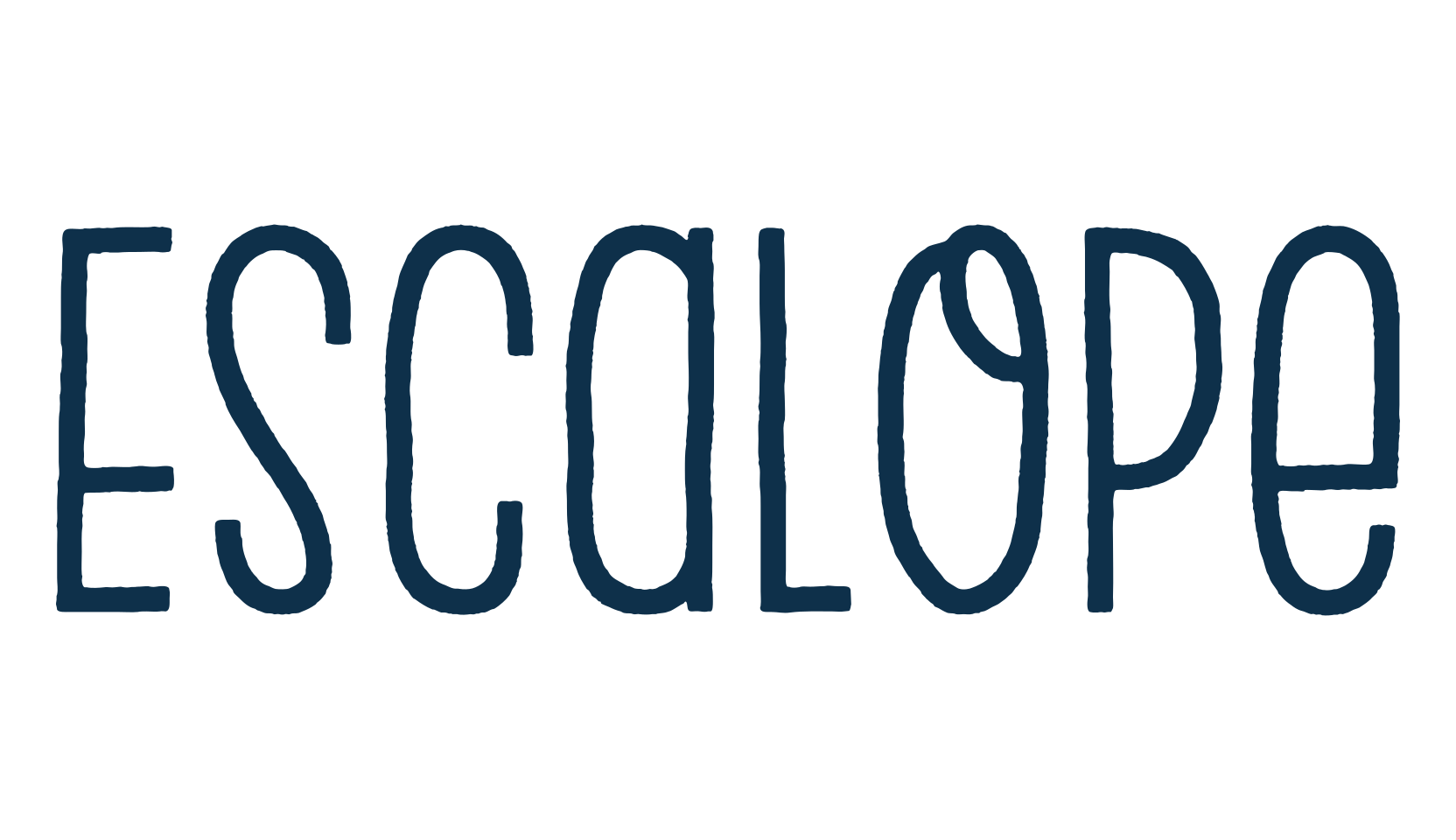 Escalope, fancy various decorative script calligraphy font preview