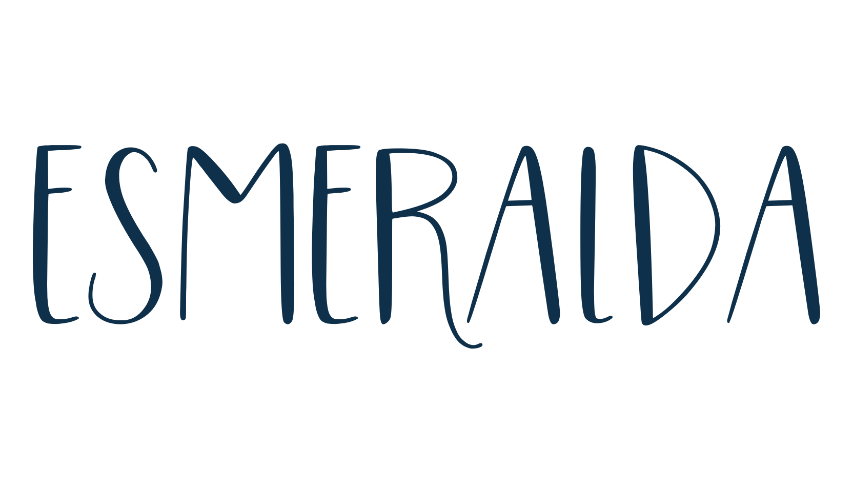 Esmeralda (esmeralda-3), various font preview