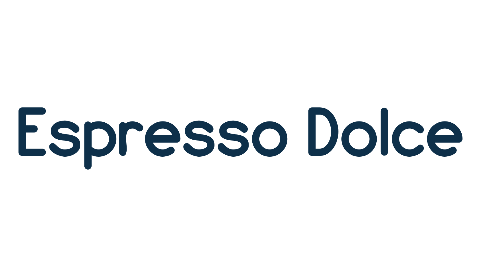 Espresso Dolce, sans serif font preview
