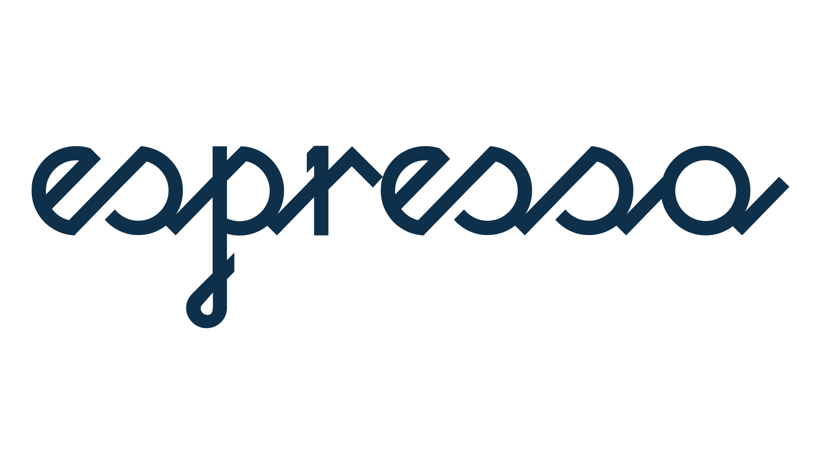 Espresso (espresso), fancy decorative font preview