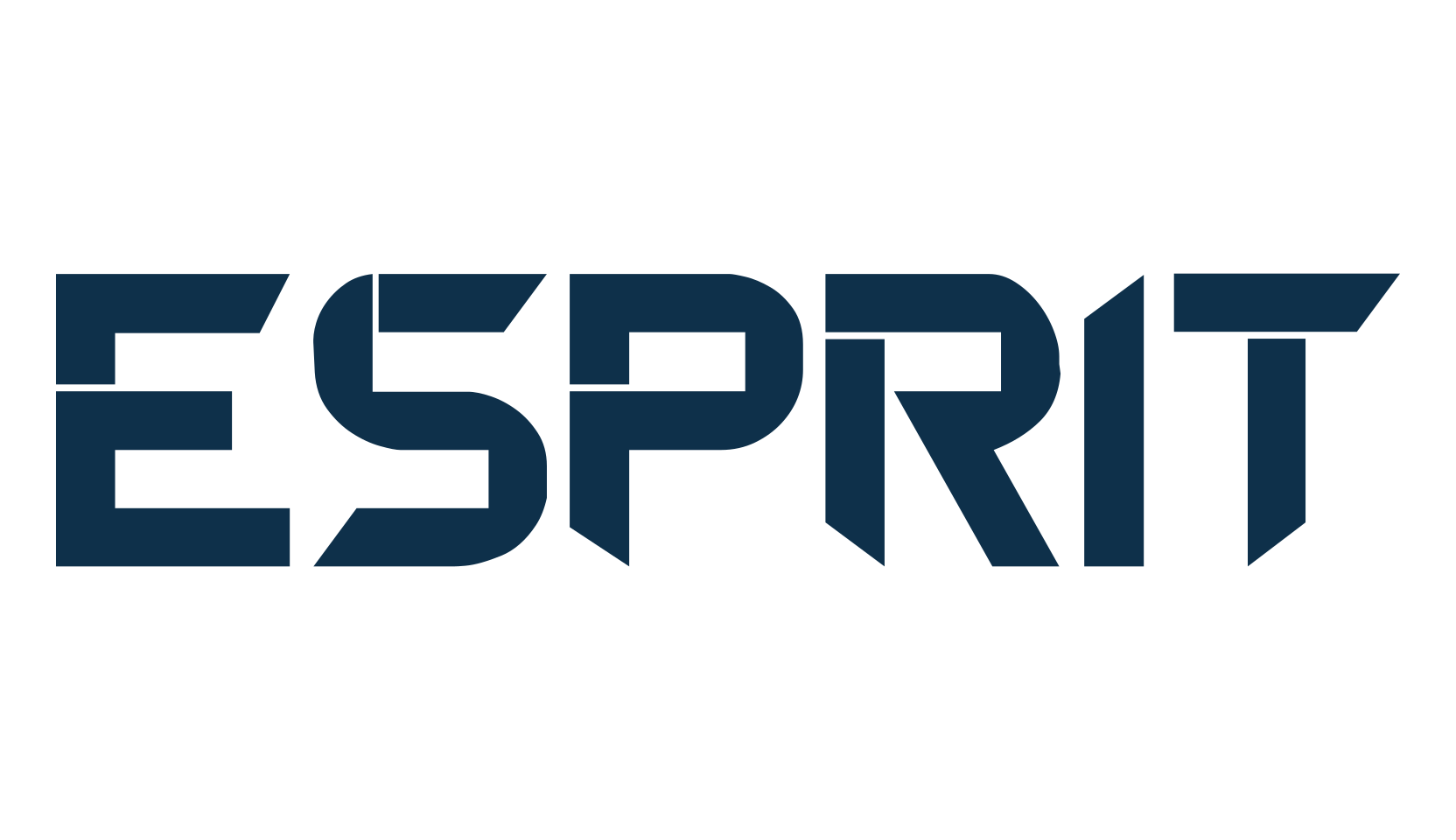 Esprit, fancy various techno sci-fi font preview