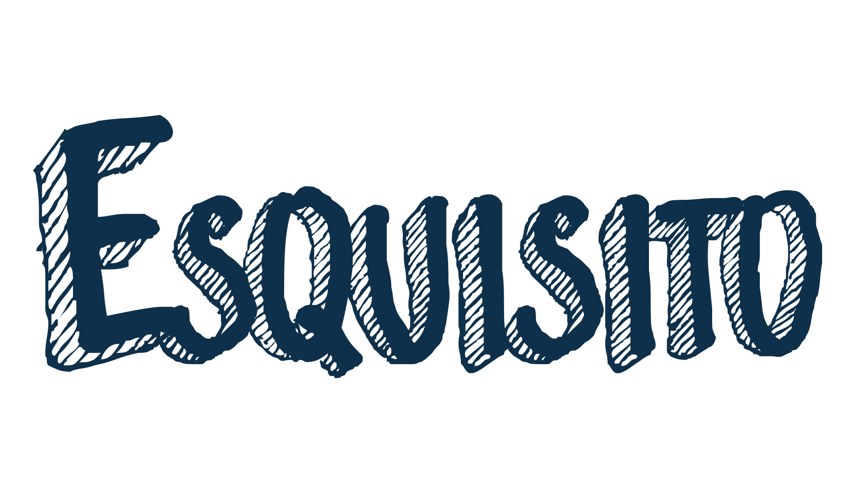 Esquisito, fancy cartoon decorative font preview