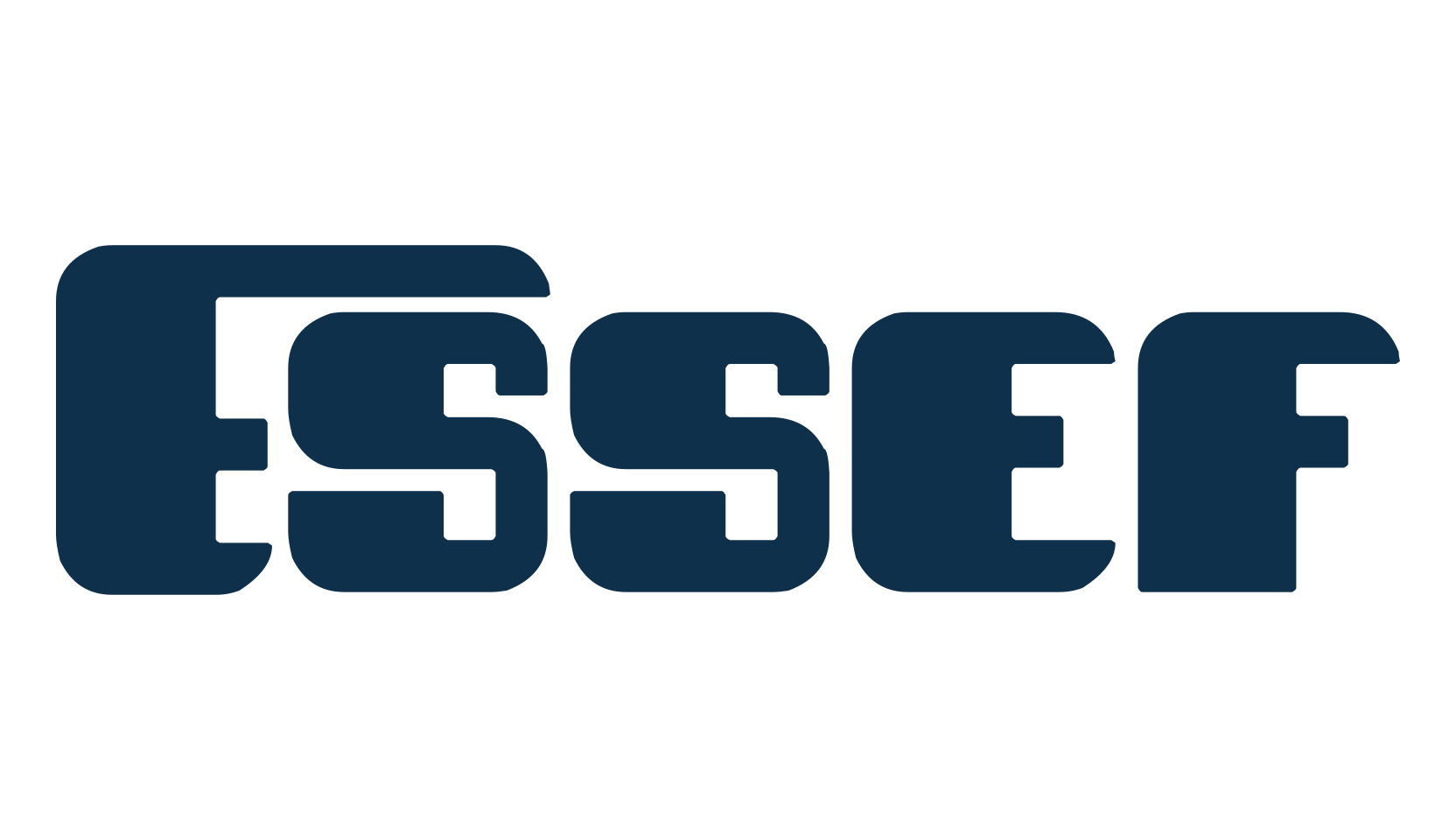 Essef, techno sci-fi font preview