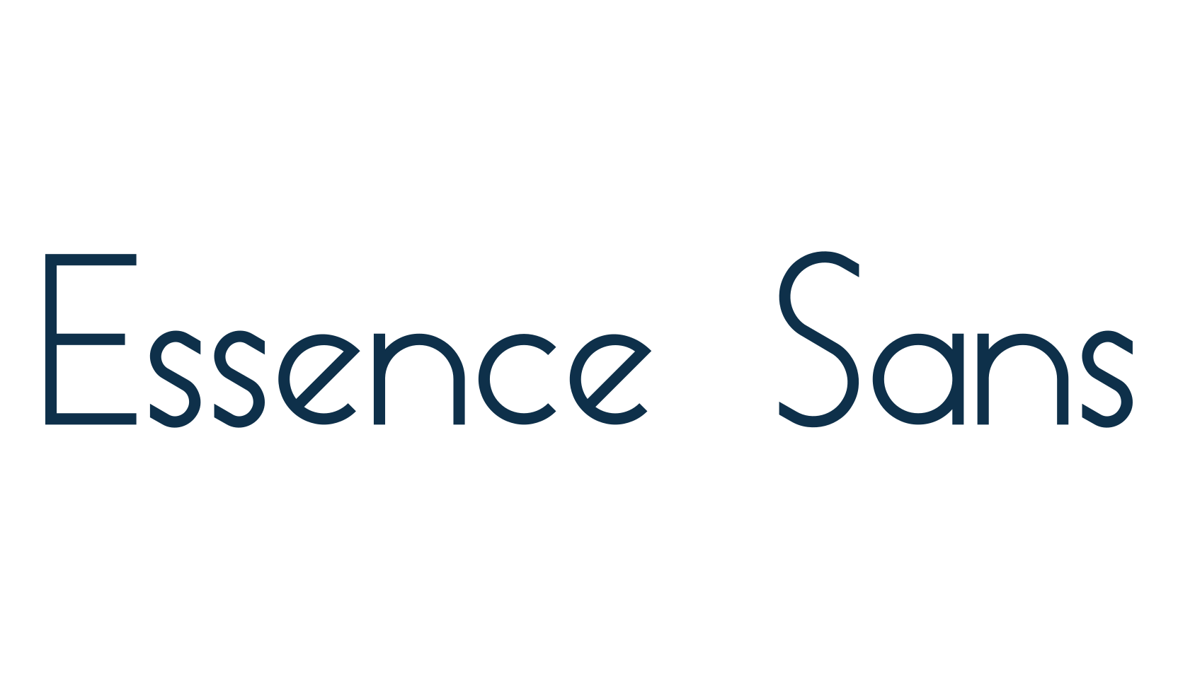 Essence Sans, sans serif font preview