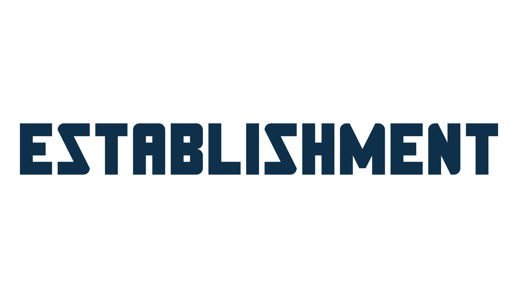Establishment, sans serif font preview
