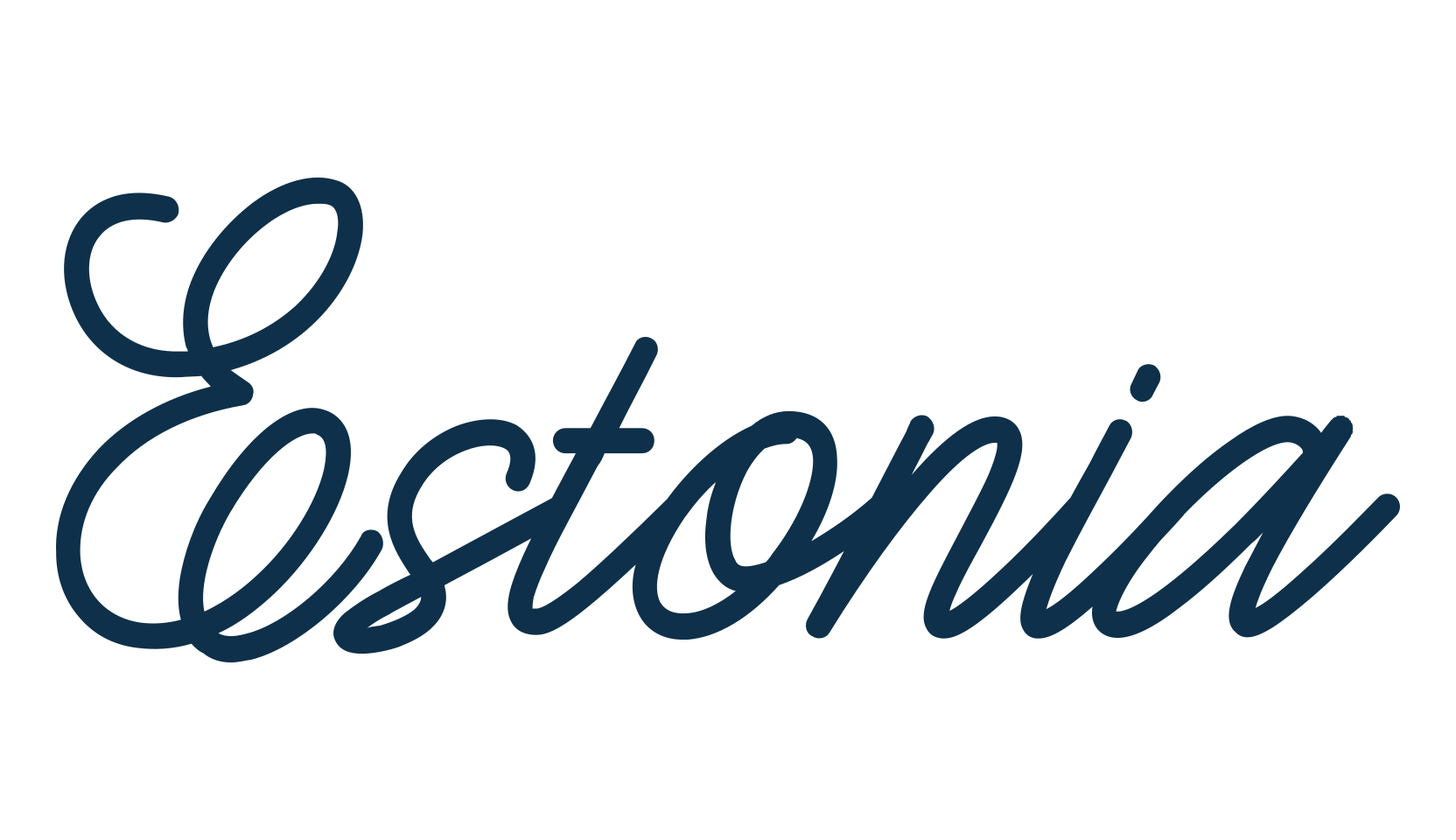 Estonia, various font preview