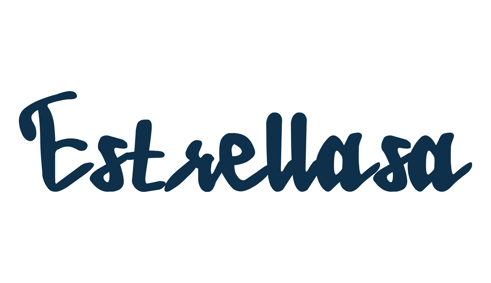 Estrellasa, script handwritten fancy decorative calligraphy font preview