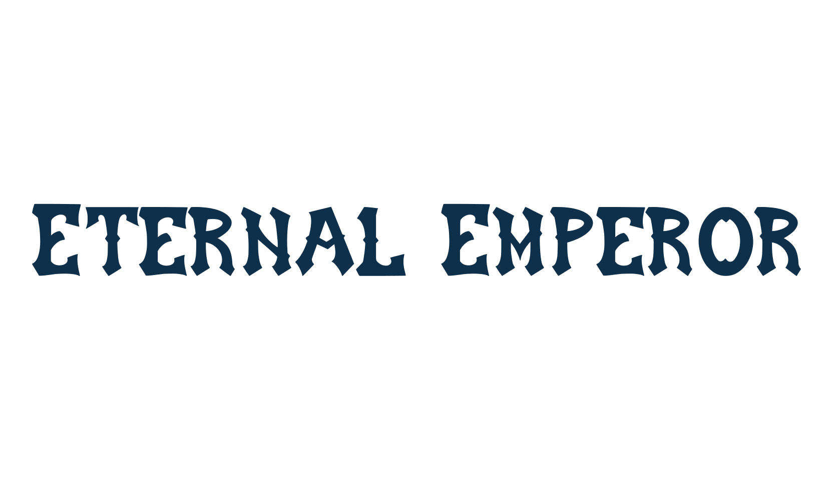 Eternal Emperor, gothic modern font preview