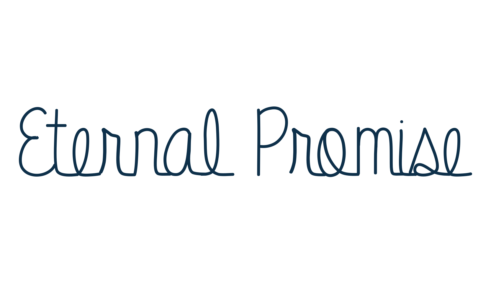 Eternal Promise, fancy various decorative script calligraphy font preview