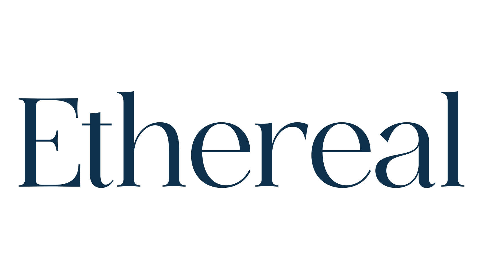 Ethereal, basic serif font preview