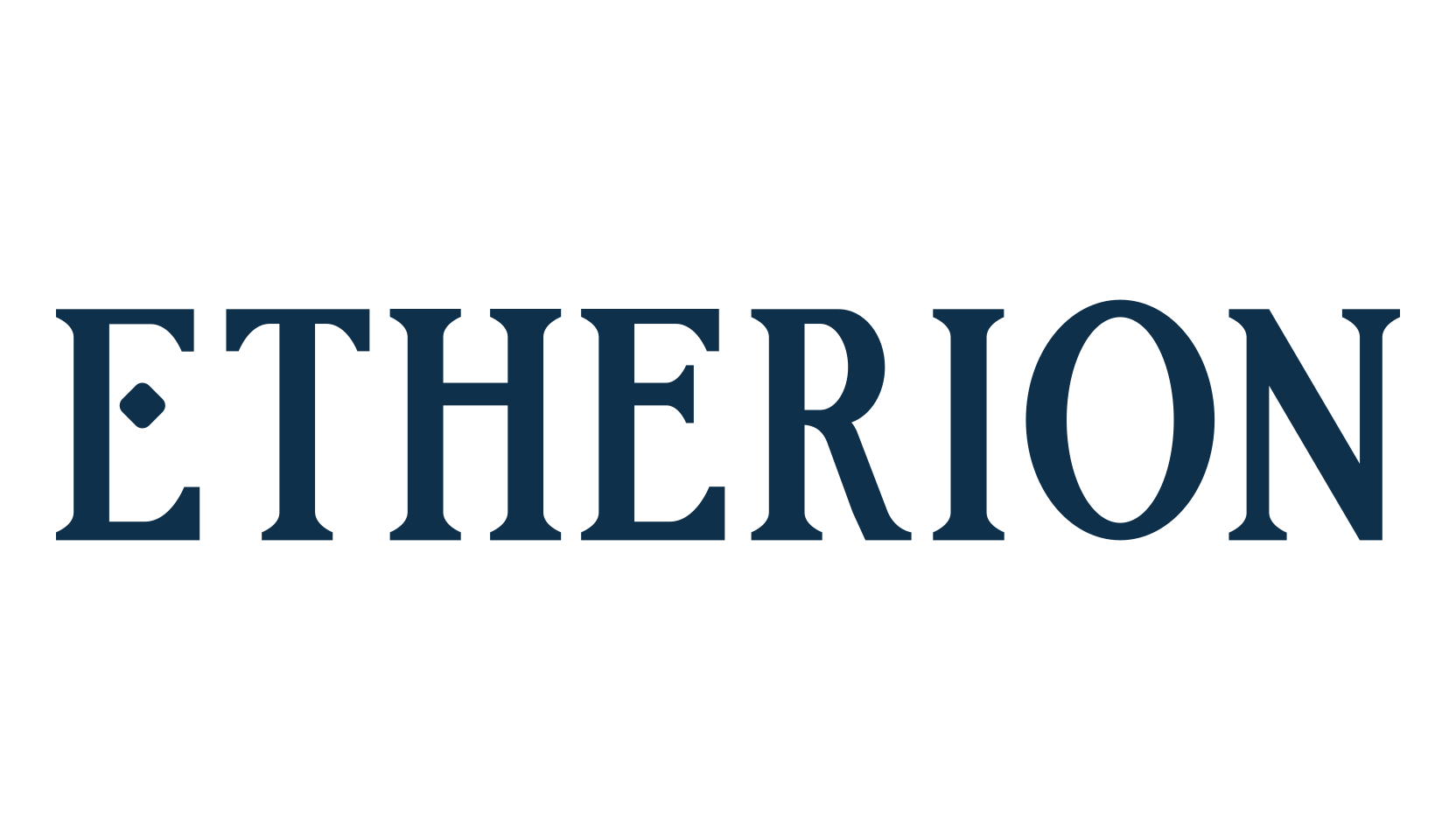 Etherion, retro font preview