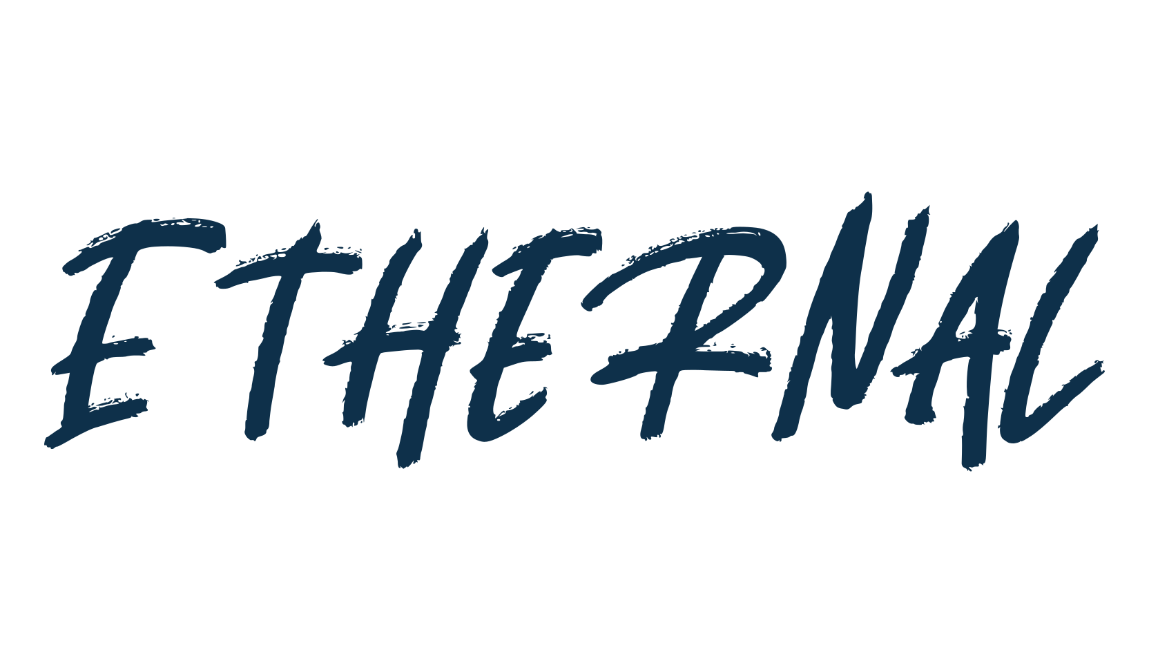 Ethernal (ethernal-2), script brush fancy decorative calligraphy font preview