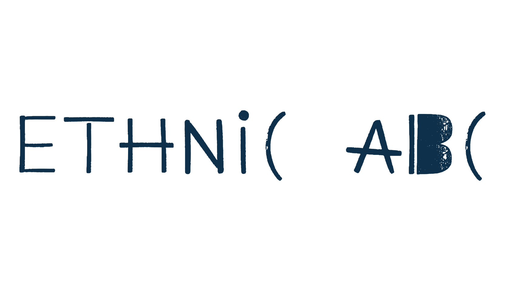 Ethnic ABC, fancy various decorative font preview