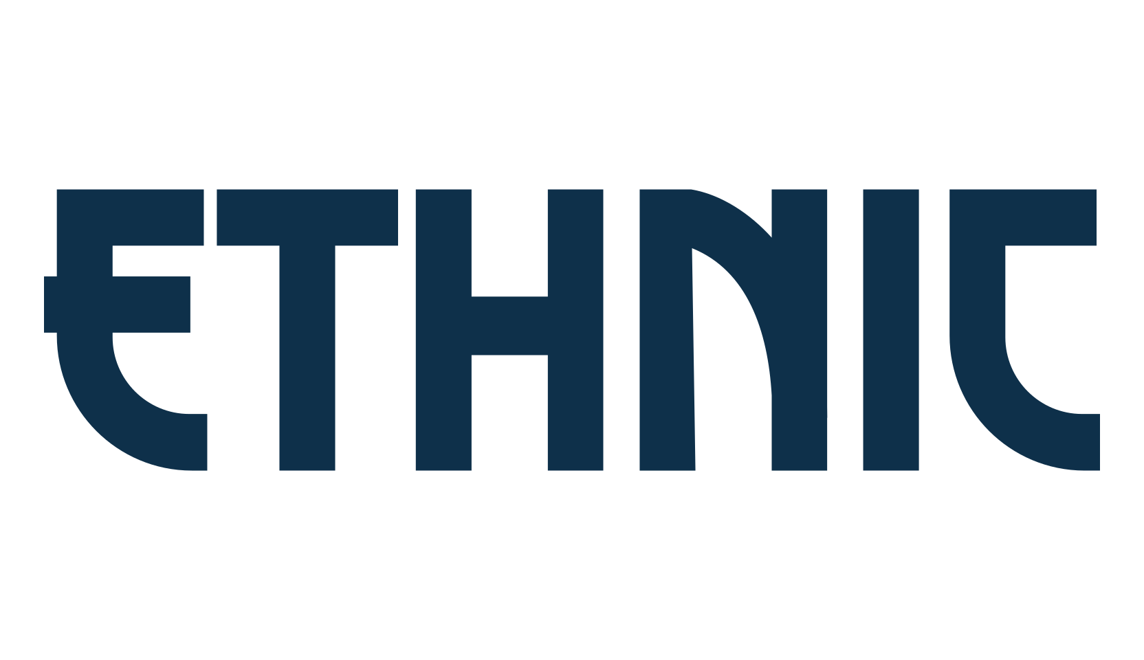 Ethnic, basic sans serif font preview