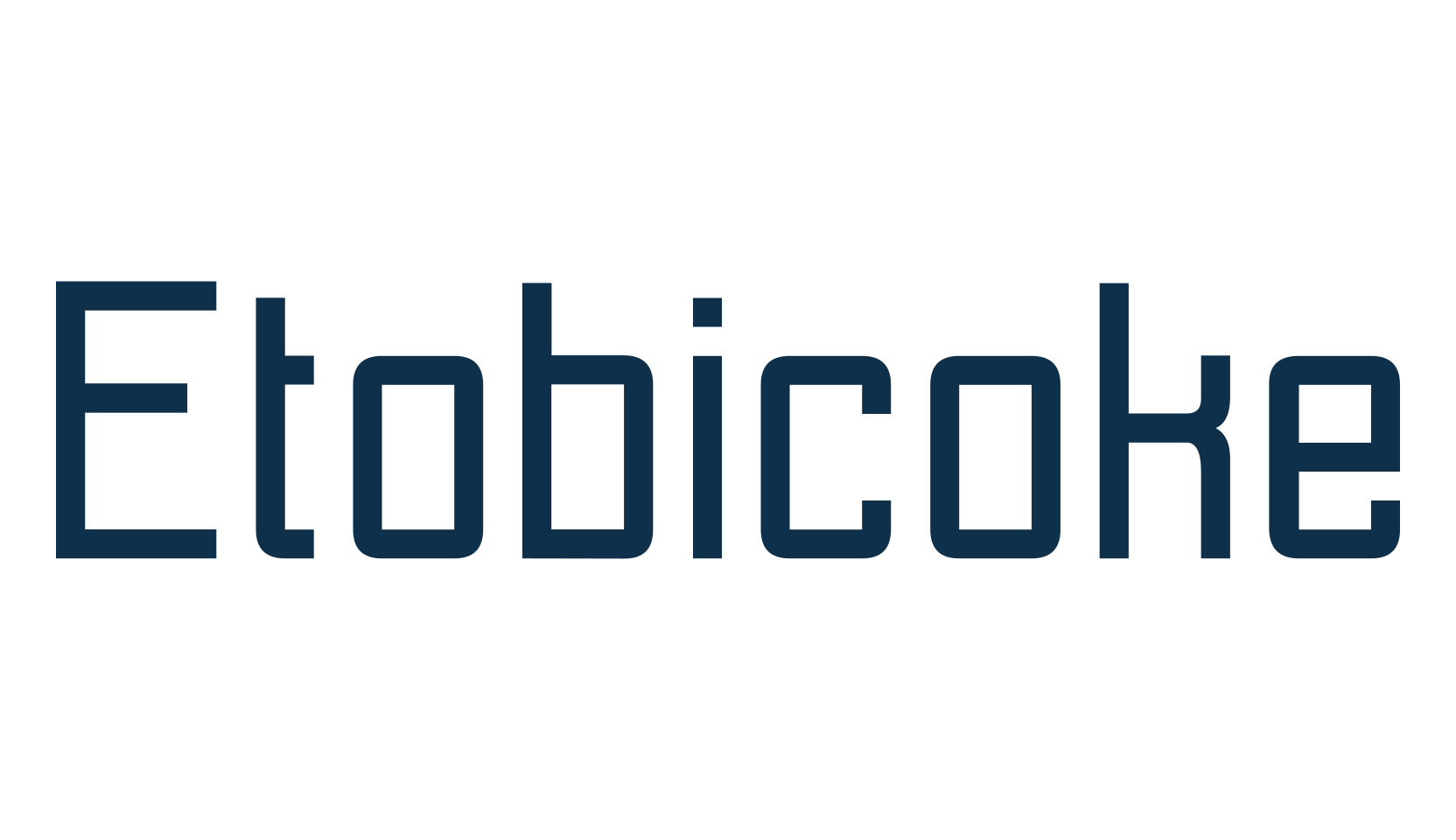Etobicoke, basic sans serif font preview