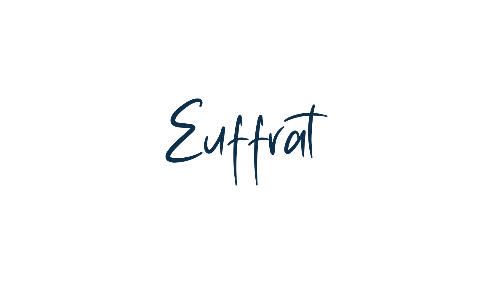 Euffrat, script handwritten fancy decorative calligraphy font preview