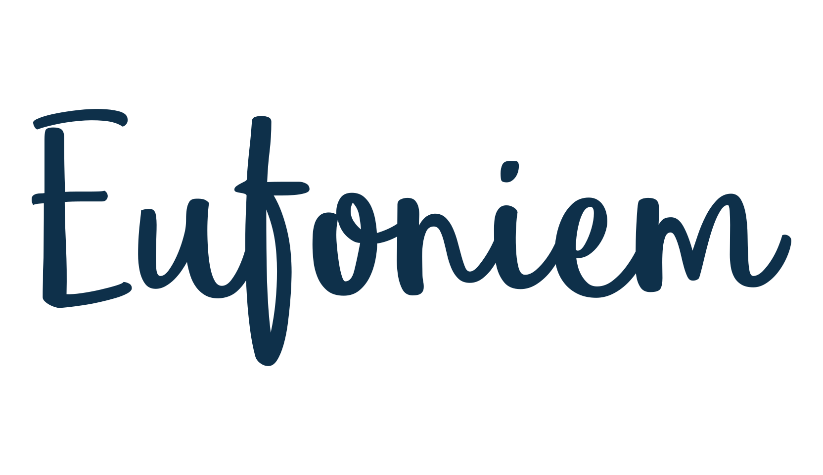 Eufoniem, script handwritten fancy decorative calligraphy font preview