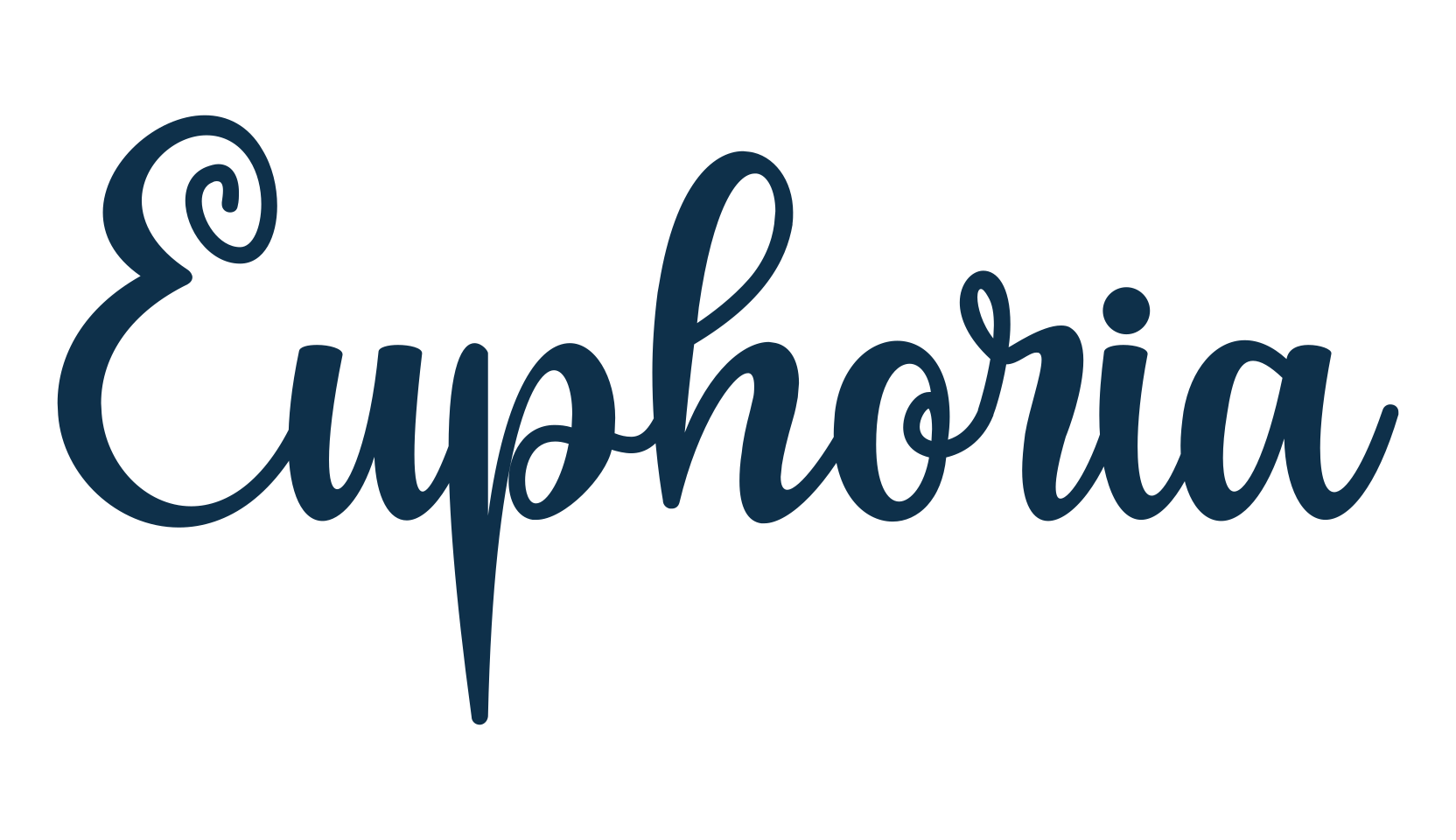 Euphoria (euphoria-2), script calligraphy fancy decorative font preview