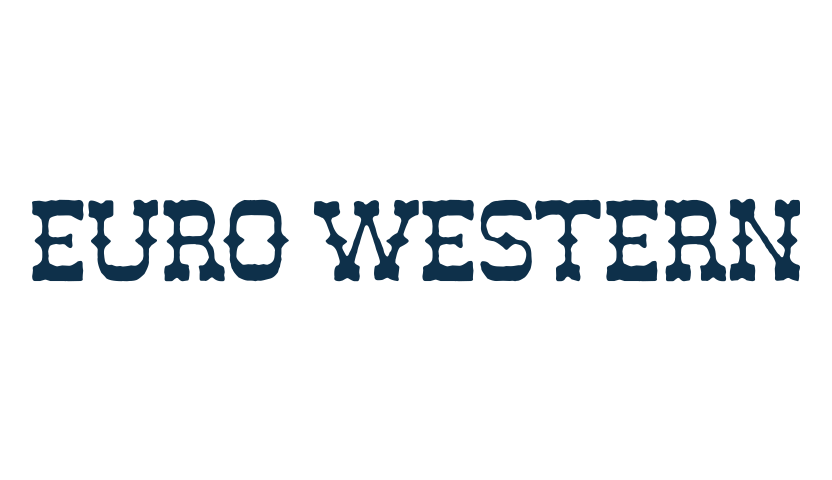 Euro Western, western font preview