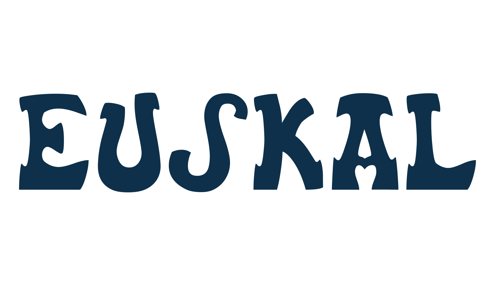 Euskal, fancy various foreign look font preview