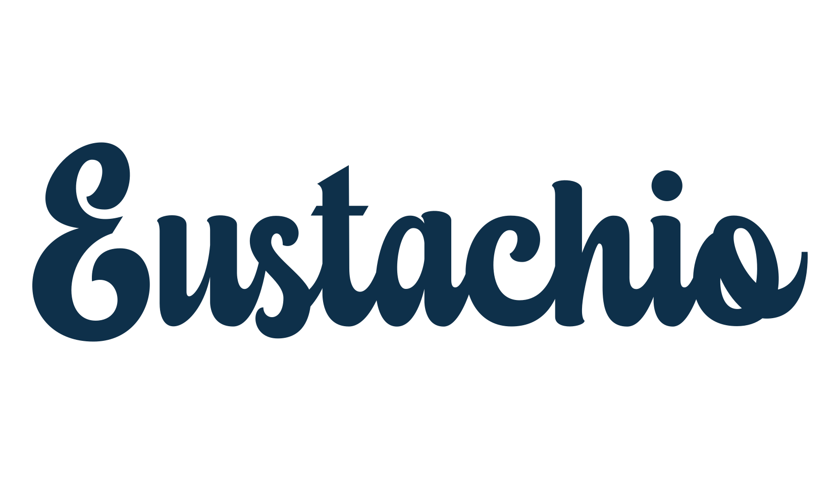 Eustachio, fancy retro decorative font preview