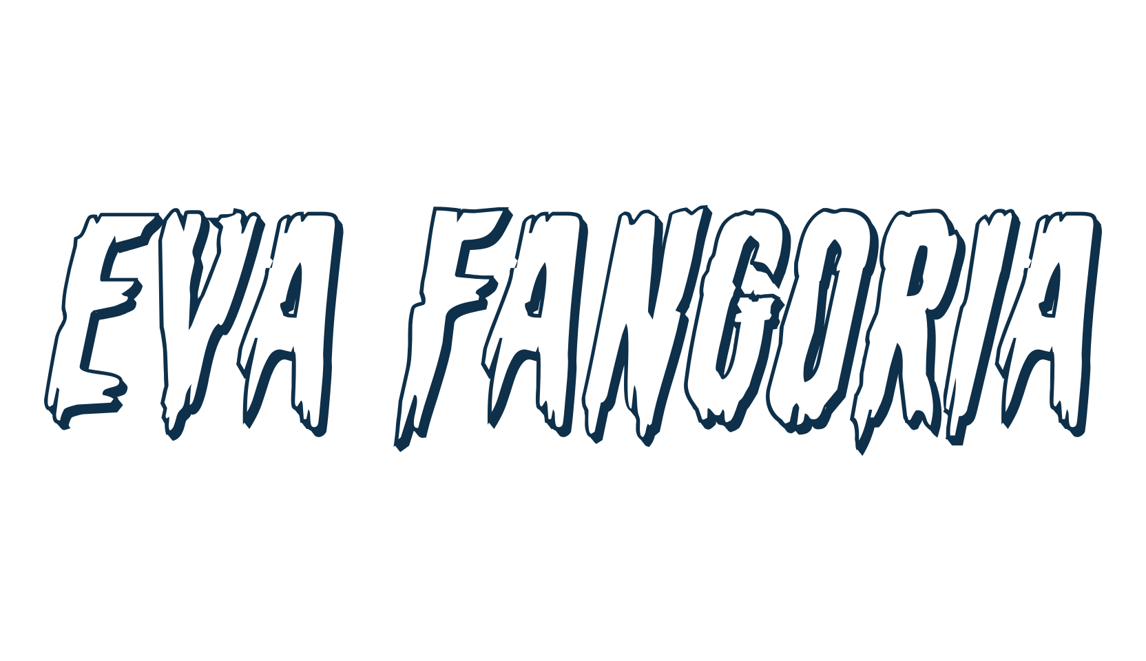 Eva Fangoria, holiday halloween fancy decorative horror font preview
