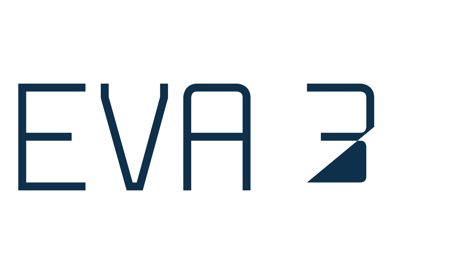 Eva 35, fancy various techno sci-fi font preview