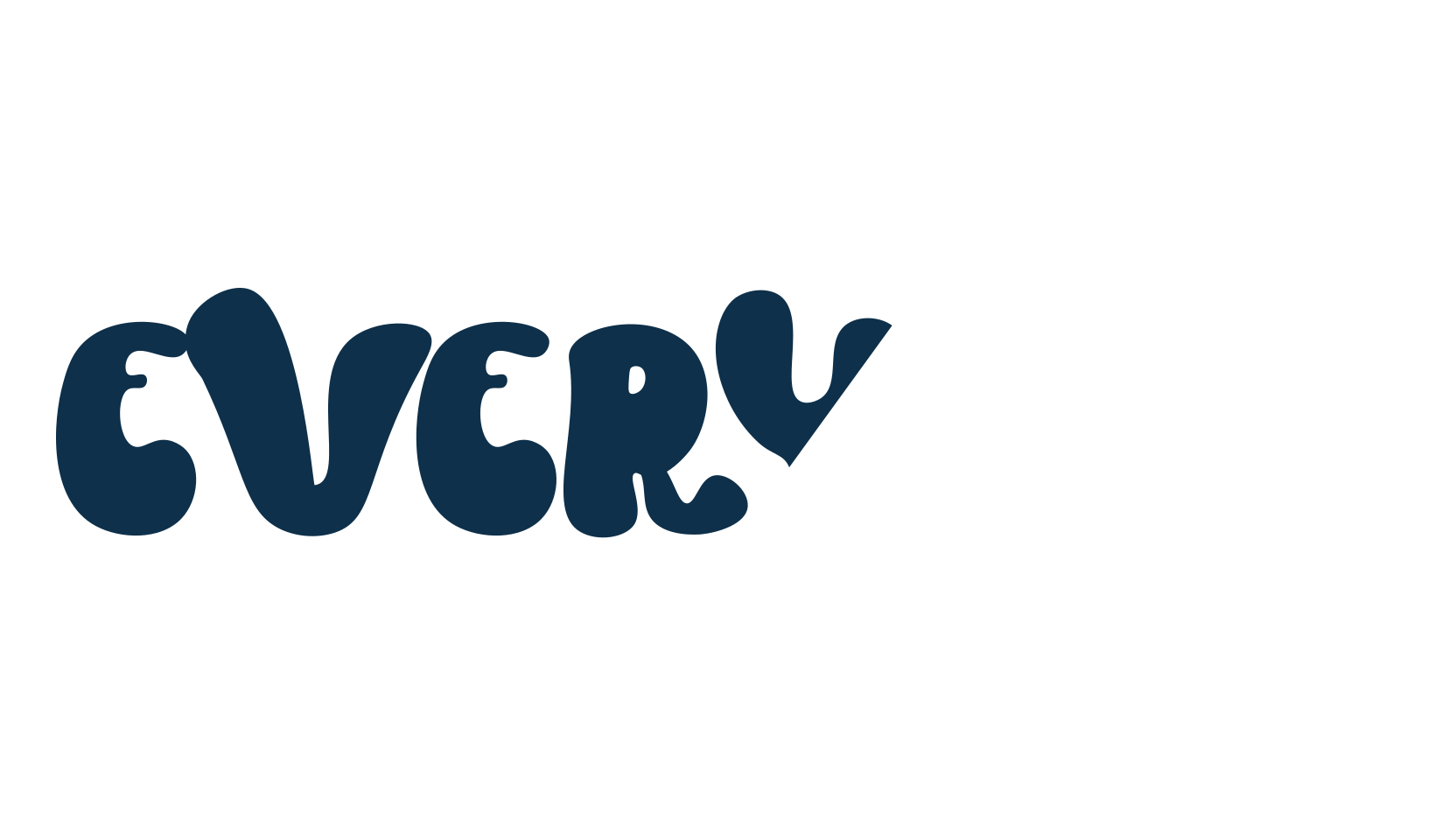 Everyday, fancy groovy decorative font preview