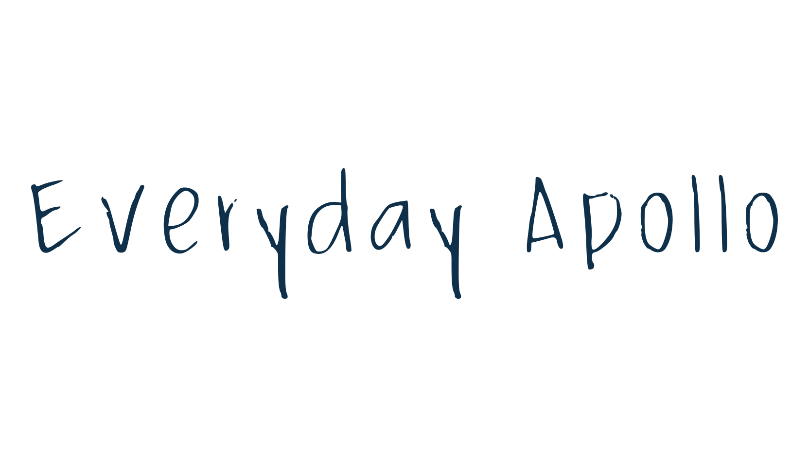 Everyday Apollo, script handwritten fancy decorative calligraphy font preview
