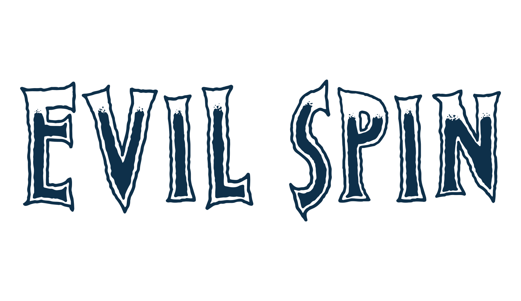 Evil Spin, holiday halloween fancy decorative horror font preview