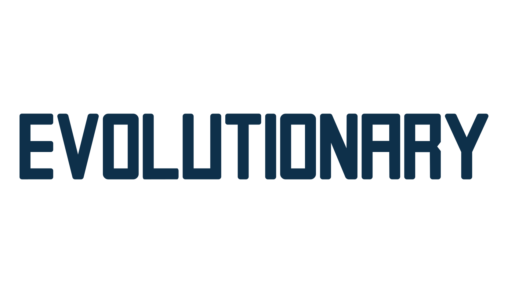 Evolutionary, sans serif font preview