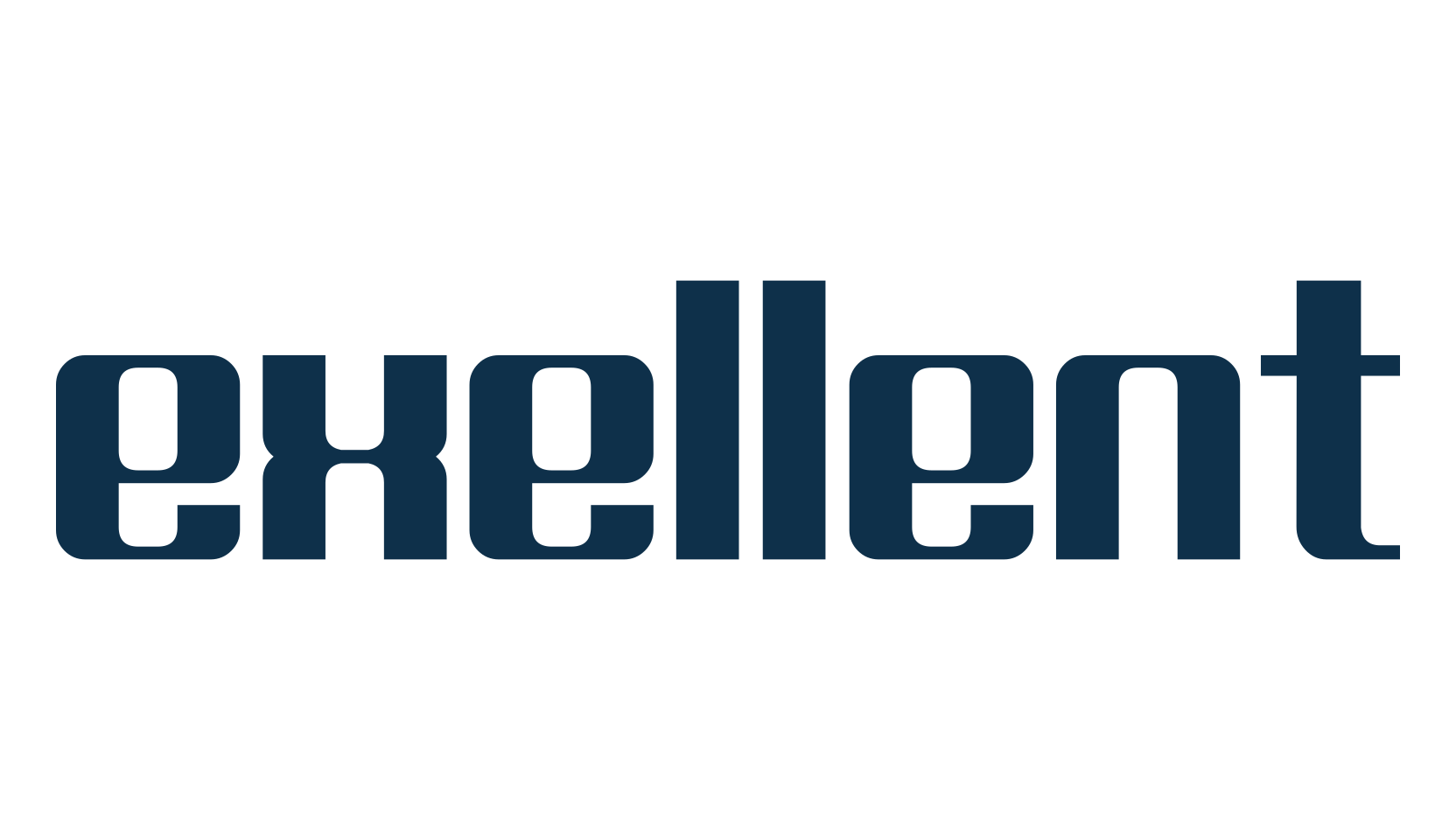Exellent, basic sans serif font preview