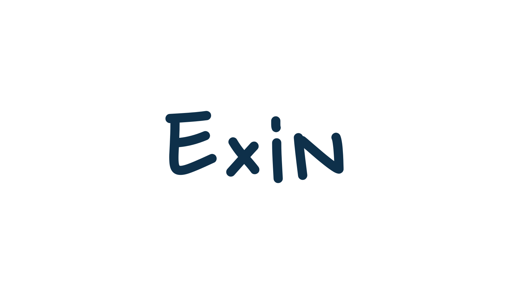 Exin, script handwritten fancy decorative calligraphy font preview