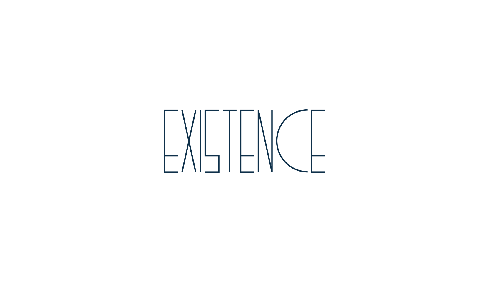 Existence (existence-2), various font preview