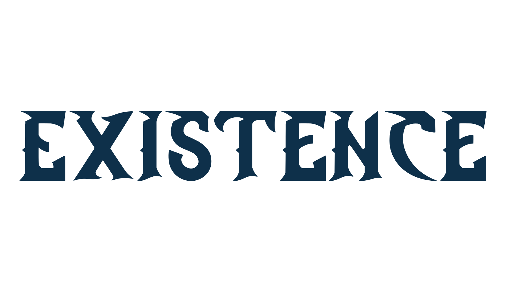 Existence, modern font preview