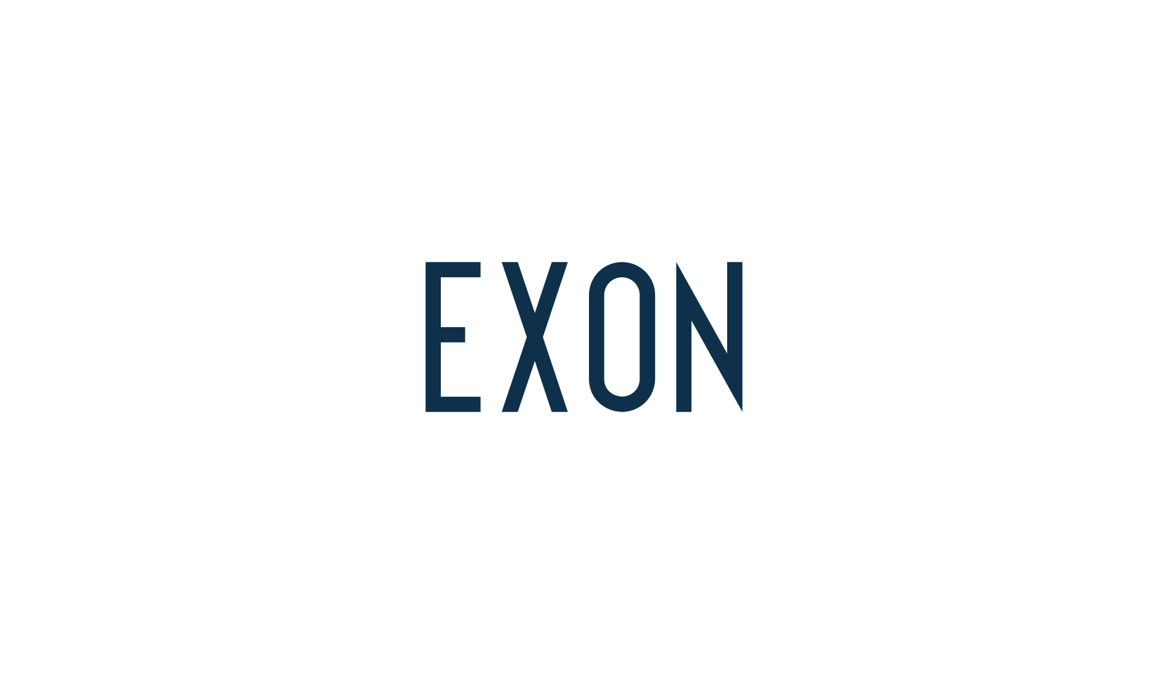Exon, basic sans serif font preview