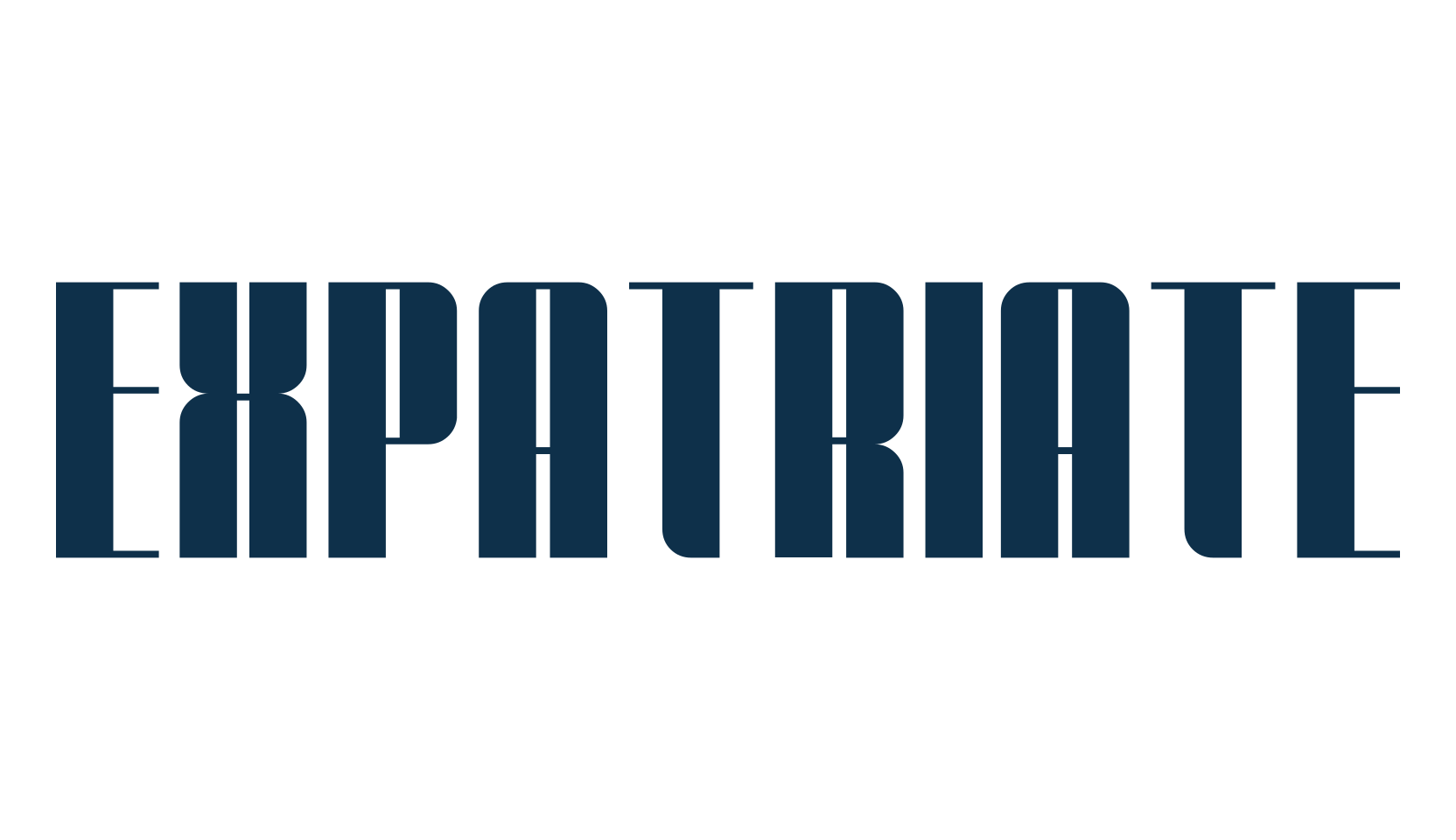 Expatriate, fancy groovy decorative font preview