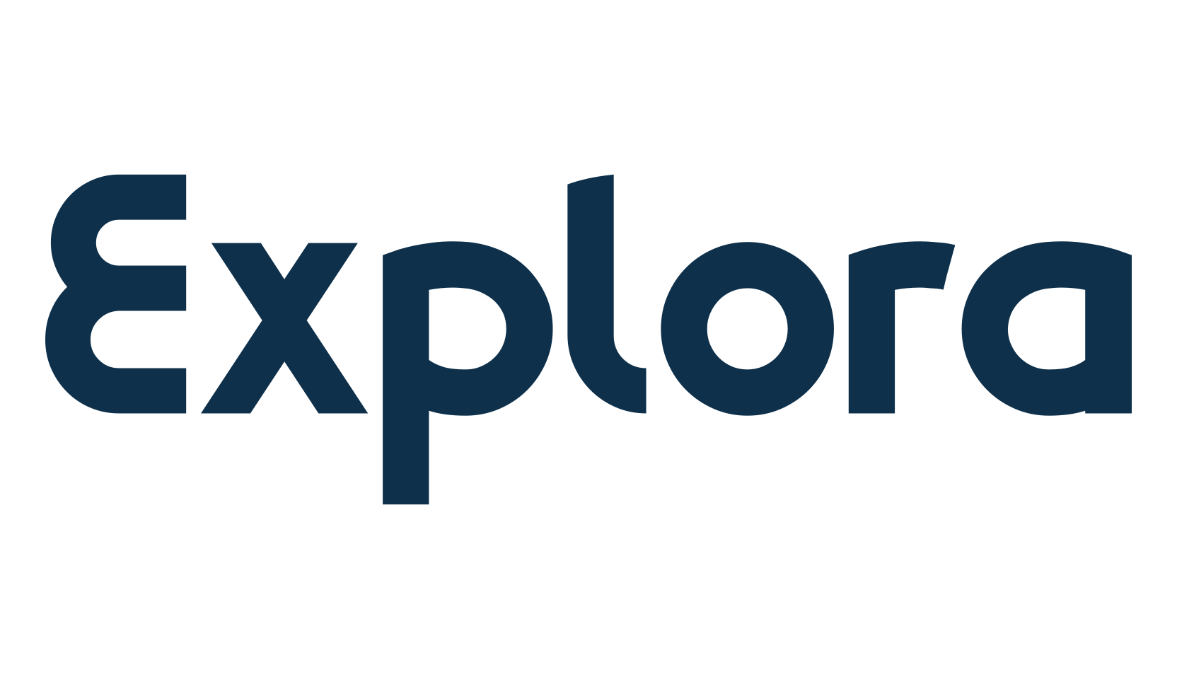 Explora, sans serif font preview