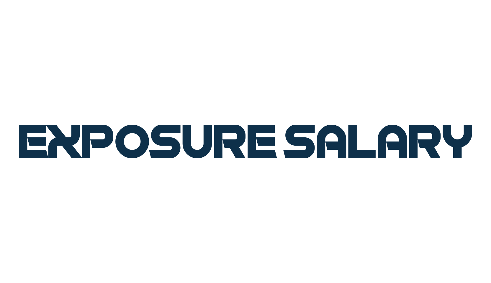 Exposure Salary, various font preview