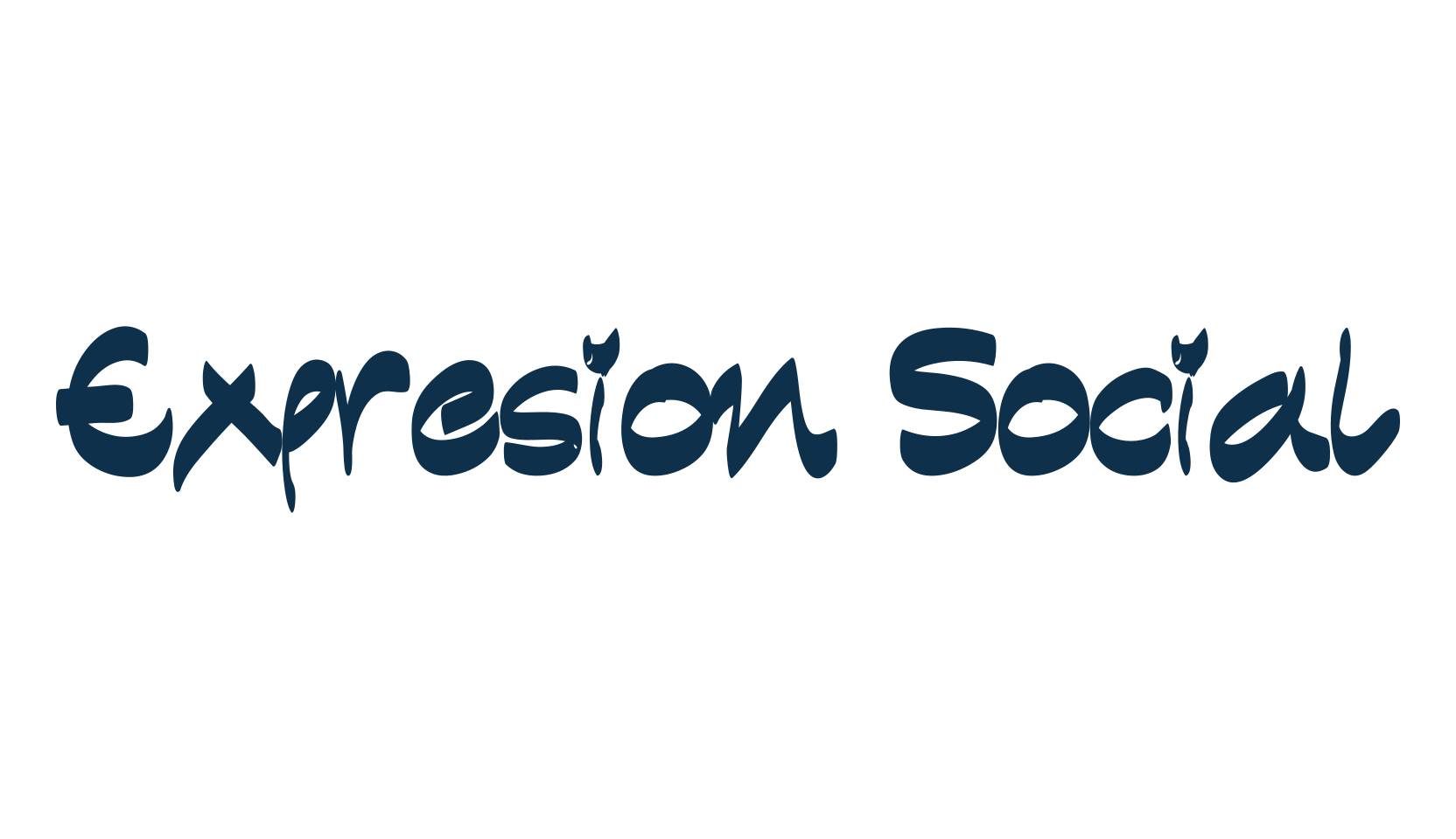 Expresion Social, fancy various decorative script calligraphy font preview