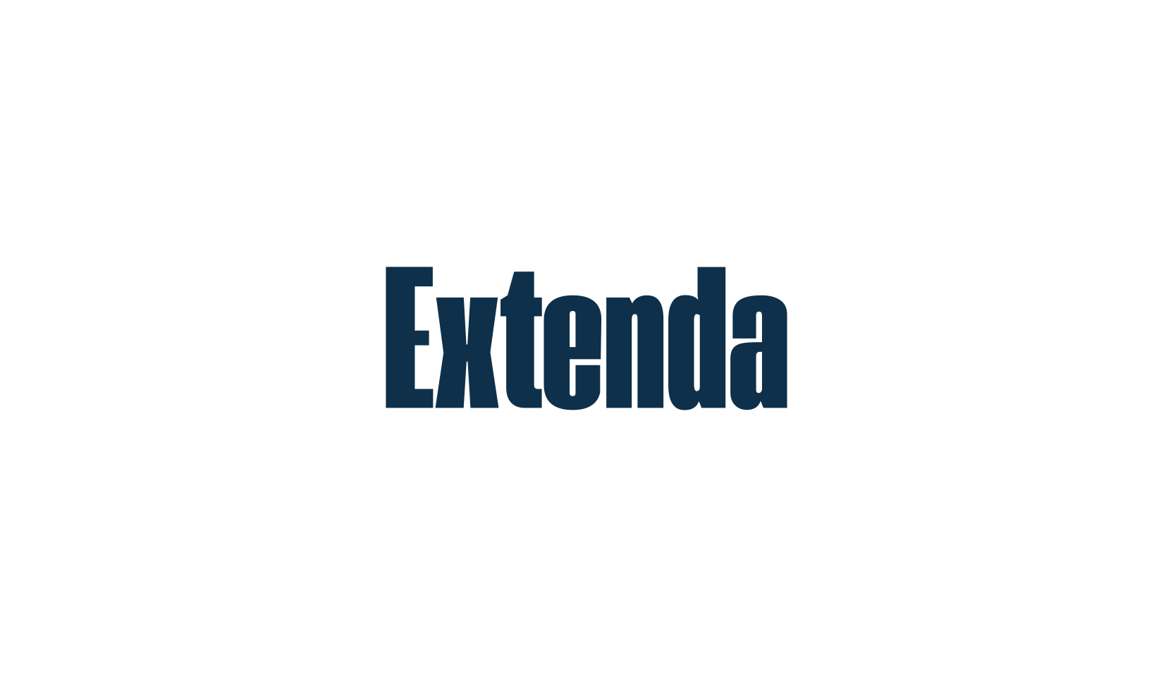 Extenda, sans serif font preview
