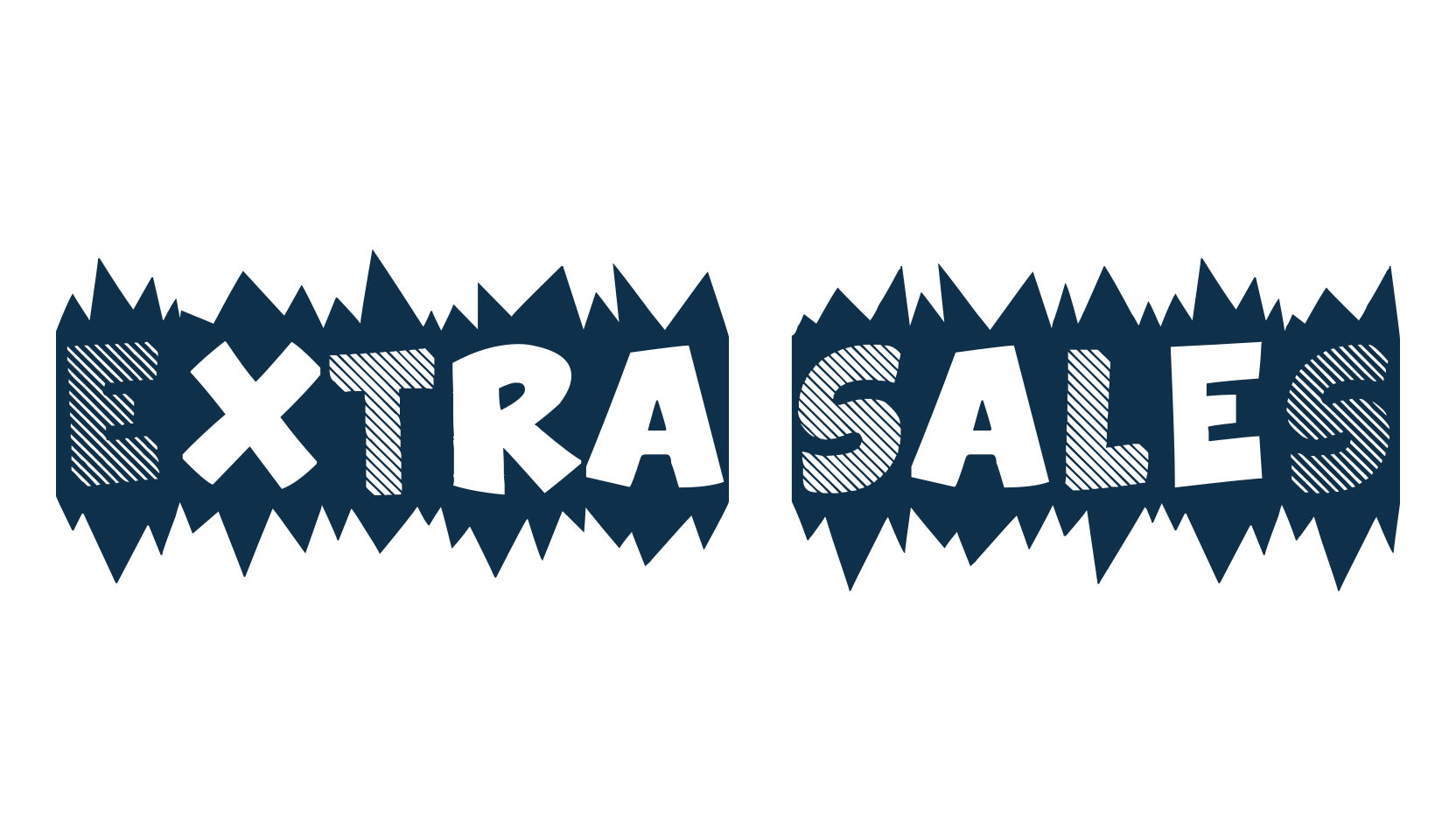 Extra Sales, fancy cartoon decorative font preview